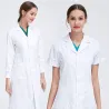 Hvit laboratoriefrakk - kort / lang ermet