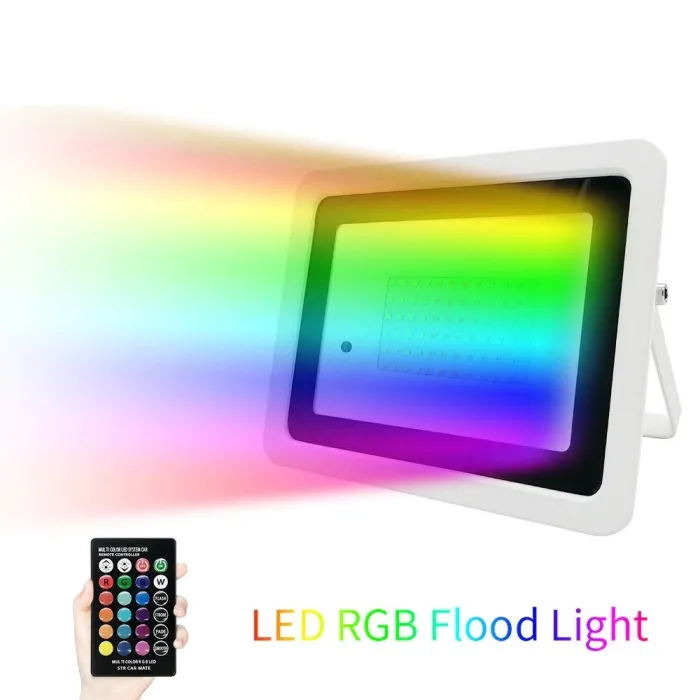 ReflectoresProyector LED RGB - reflector exterior - mando a distancia - resistente al agua - 220V / 110V - 20W - 30W - 50W - ...