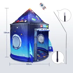 Portable kids playhouse - foldable tent - spaceshipTents