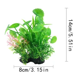 Kunstgrasplant - aquarium decoratief onkruidDecoraties