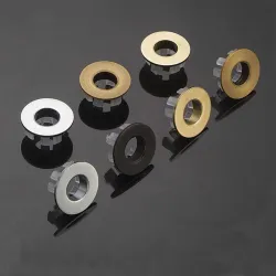Badkamergootsteenafvoerstopper - overloop ronde ring - dekselAfvoer