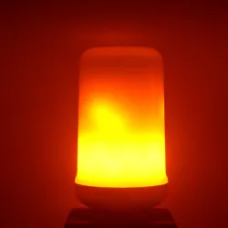 Flame fire effekt ljus - LED-lampa
