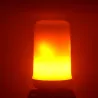 Lumière à effet de feu de flamme - Ampoule LED