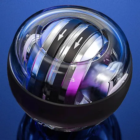 Powerball gyroscopique LED - gamme de démarrage automatique - poignets / bras / mains / entraîneur musculaire