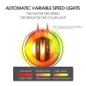 Powerball giroscópico LED - faixa de inicialização automática - pulso / braços / mãos / treinador muscular
