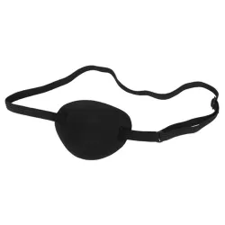 Svart øyelapp - piratstil - Halloween / maskerader
