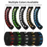 Reflective bicycle handlebar tape - anti-slip - with bar plugsBicycle