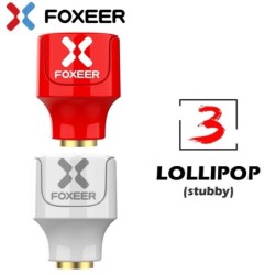 Foxeer Lollipop - antena atarracada - micro receptor - 5,8 Ghz - 2,5DBi