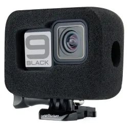 Tuulilasin vaahtomuovikansi - tuulenpitävä / melunvaimennus - GoPro Hero -kameroihin