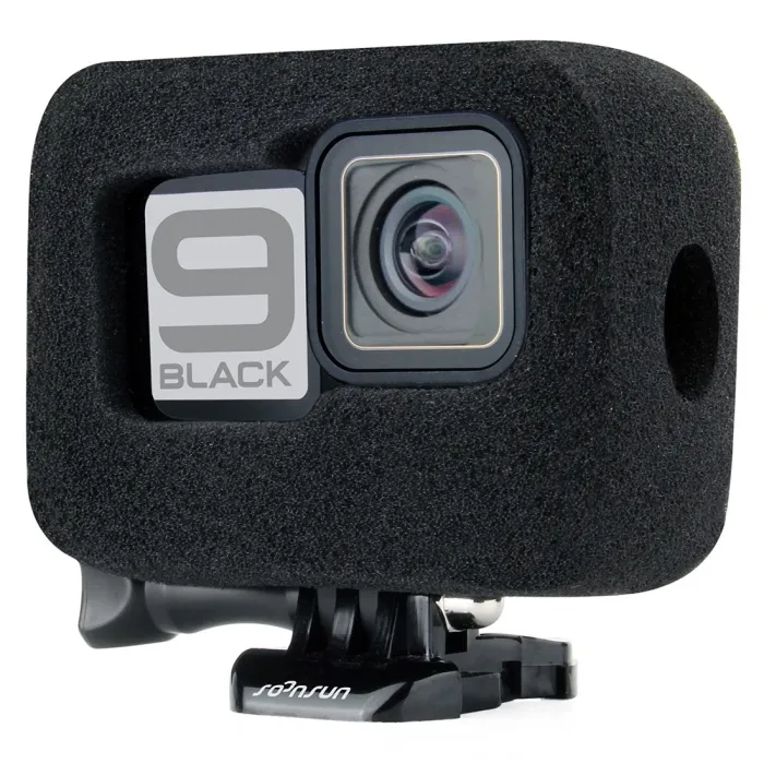 Housse de pare-brise en mousse - coupe-vent / réduction du bruit - pour caméras GoPro Hero