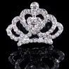 Crystal crown tiara - hiusklipsi