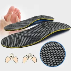 Orthopedic insole - foam shoe insert - for flat foot / arch supportFeet