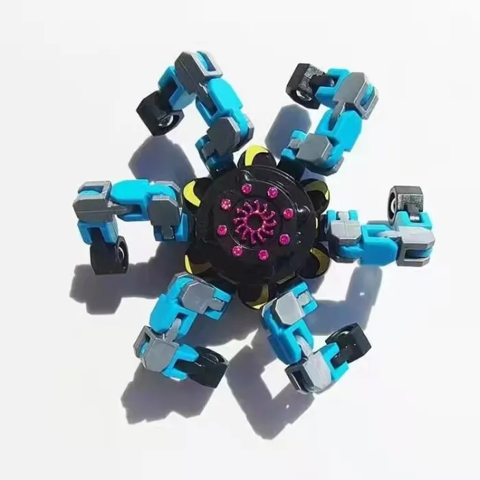 Kæderobot - fidget spinner - anti-stress legetøj