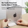 Vertical stand for Mac Mini - anti-slip - adjustableStands