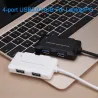 HUB a 4 porte - USB 3.0 - 5Gbps
