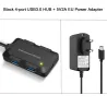HUB a 4 porte - USB 3.0 - 5Gbps