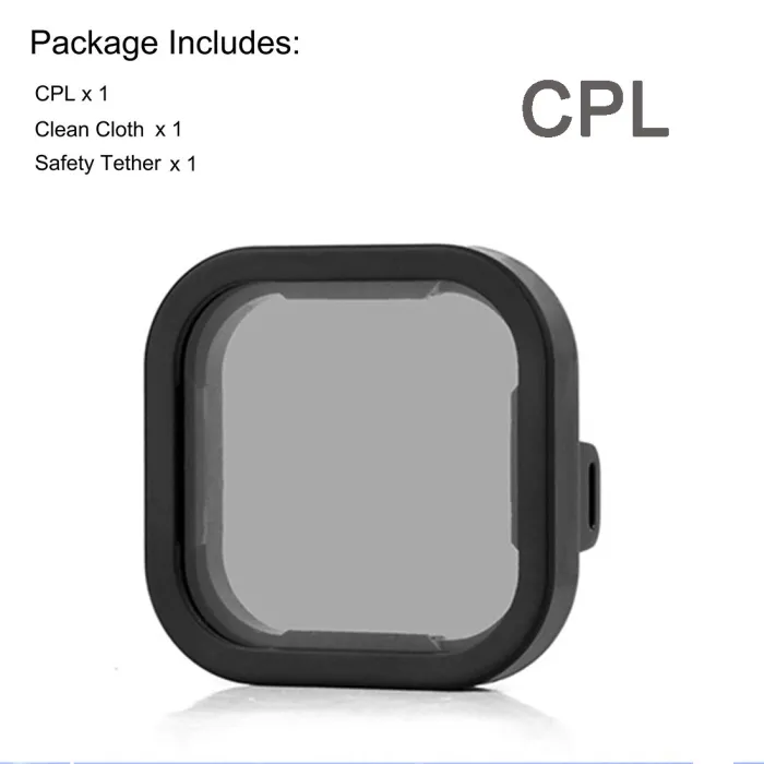 CPL ND8 ND16 ND32 ND - objektiivisuodatinsarja - GoPro Hero 11 10 9 Black