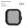 CPL ND8 ND16 ND32 ND – Objektivfilter-Set – für GoPro Hero 11 10 9 Schwarz
