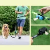 Distributeur de sacs à crottes de chien - petit sac avec fermeture éclair