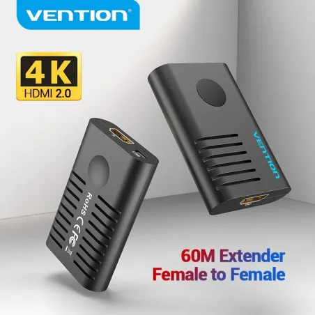HDMI 60M forlenger - signalforsterker - USB 2.0 - 4K@60Hz