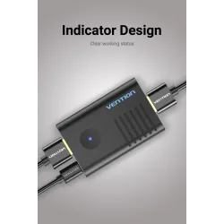 Przedłużacz HDMI 60M - wzmacniacz sygnału - USB 2.0 - 4K@60HzSieć