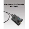 Przedłużacz HDMI 60M - wzmacniacz sygnału - USB 2.0 - 4K@60HzSieć