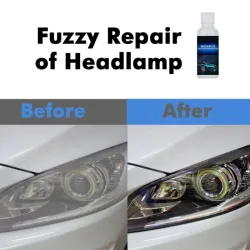 Car headlight repair fluid - scratch remover / polishing - 20 mlCar wash