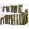 15-10 mm - HSS titanbelagt spiralbor - sett med 99 deler