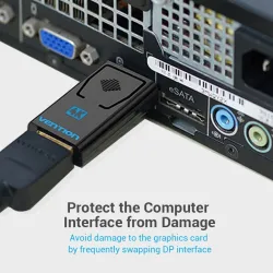DP-HDMi-sovitin - video-/äänimuunnin