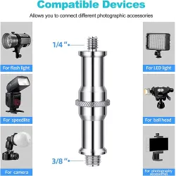 Spigot stud - male adapter - metal screwCamera