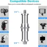 Spigot stud - male adapter - metal screwCamera