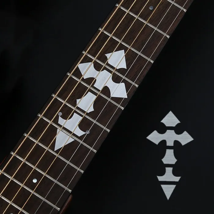 GuitarrasPegatinas decorativas para diapasón de guitarra.