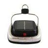 COB LED campinglys - solcellelykt - med opphengskrok