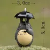 Mini Totoro -lelu - hahmo sateenvarjolla