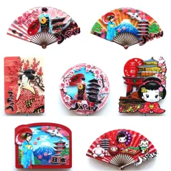 Dekorativa kylskåpsmagneter - japansk stil
