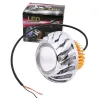 Phare moto - projecteur LED - lumière unique - yeux d'ange/diable