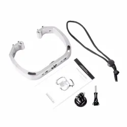 Undervanns selfie monopod i aluminium - feste - dobbeltarmsholder - for GoPro-kameraer