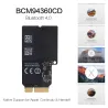 1750Mbps - dwuzakresowa karta WiFi Bluetooth - 2,4GHz/5GHz - Broadcom BCM94360CD - moduł bezprzewodowySieć