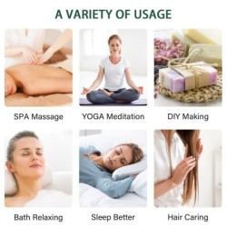 Eteriska oljor - för diffusorer / aromaterapi / bad / massage - 20 stycken - 5ml