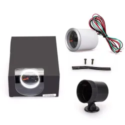 Auton LED-takometri - 52mm - 0-8000 RPM - 12V