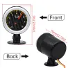 Bil LED turteller - 52mm - 0-8000 RPM - 12V