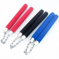 Artes marciais - nunchucks de espuma para treinamento de karatê