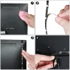 TV bakgrunnsbelysningslist - LED - RGB - USB-tilkobling - med fjernkontroll