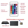 TV bakgrunnsbelysningslist - LED - RGB - USB-tilkobling - med fjernkontroll