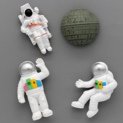 Astronauta 3D - imã de geladeira