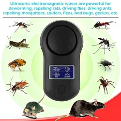 Mosquito / pest ultrasonic repeller - electromagnetic waves - wall plugInsect control