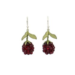 AretesPomegranate design fruit earrings