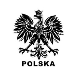 Polsk Eagle / POLSKA - bilklistremerke