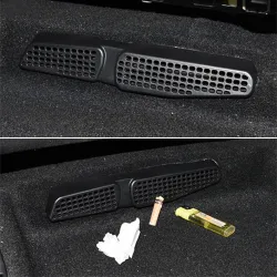 Istuimen alla AC - auton lattialämmitys - grillin kansi - AUDI A3 / SEAT