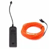 Flexibel neon LED-licht - 3m draad - werkt op batterijenHalloween & feest